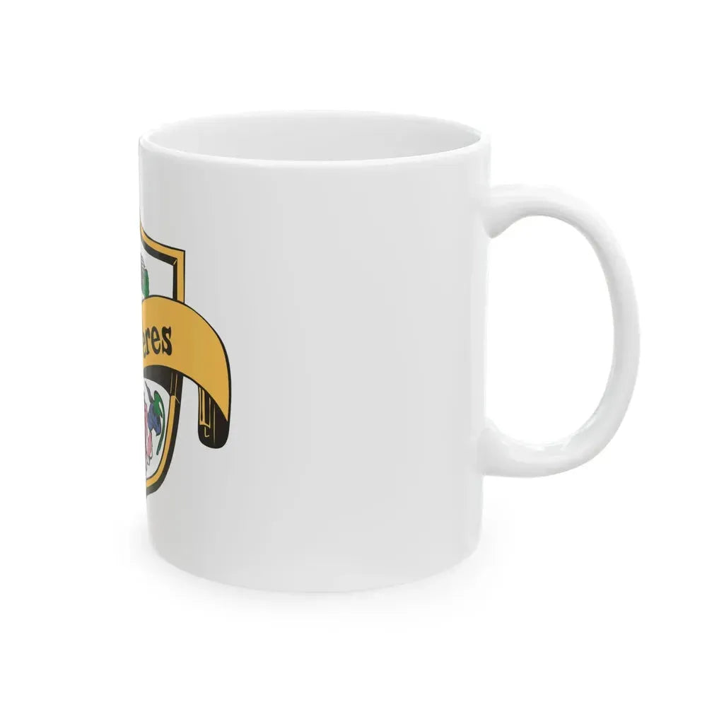 Flag of Des Peres Missouri (United States) White Coffee Mug - Go Mug Yourself