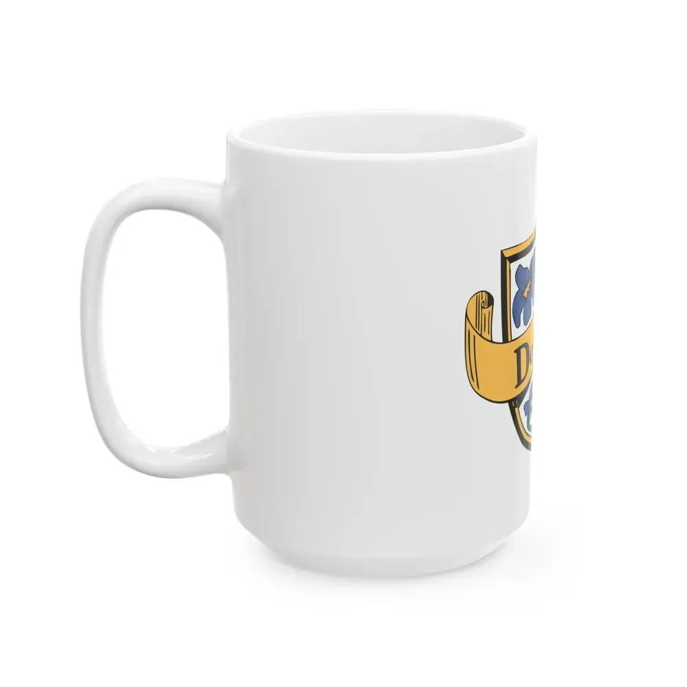 Flag of Des Peres Missouri (United States) White Coffee Mug - Go Mug Yourself