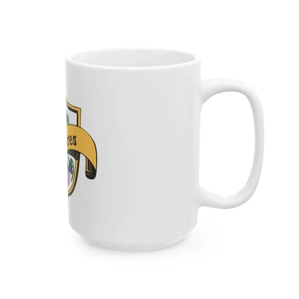 Flag of Des Peres Missouri (United States) White Coffee Mug - Go Mug Yourself