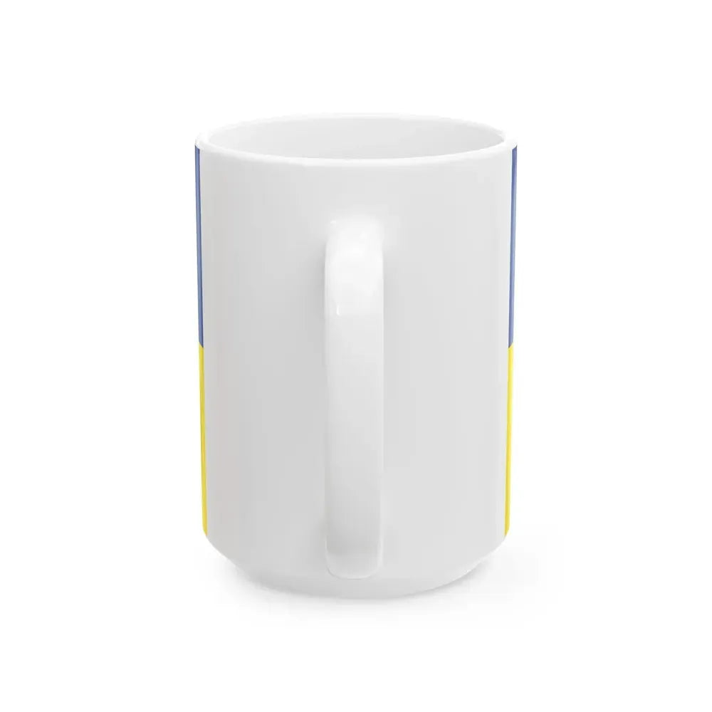Flag of Desaguadero Bolivia (Bolivia) White Coffee Mug - Go Mug Yourself