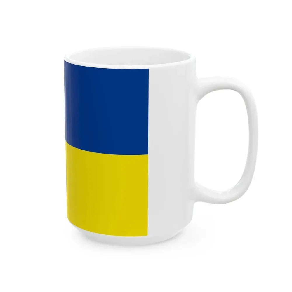 Flag of Desaguadero Bolivia (Bolivia) White Coffee Mug - Go Mug Yourself
