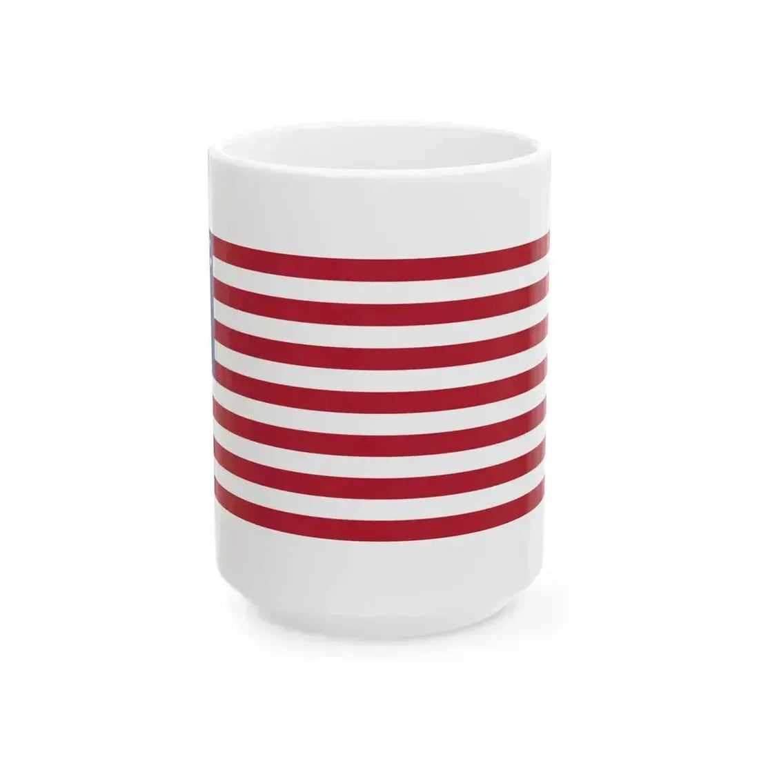 Flag of Deseret reconstructed (United States) White Coffee Mug 15oz - Go Mug Yourself