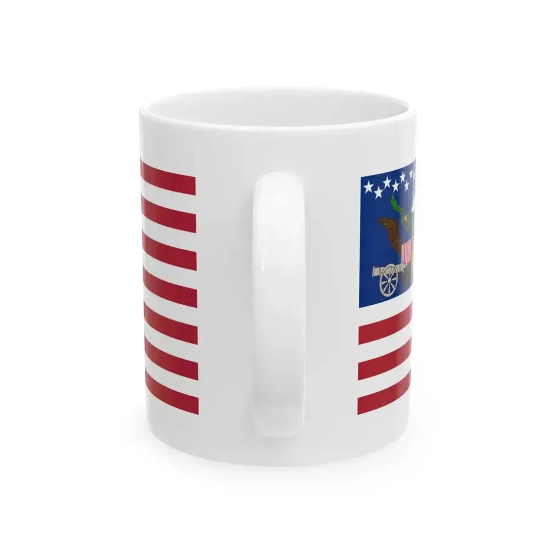Flag of Deseret reconstructed (United States) White Coffee Mug - Go Mug Yourself