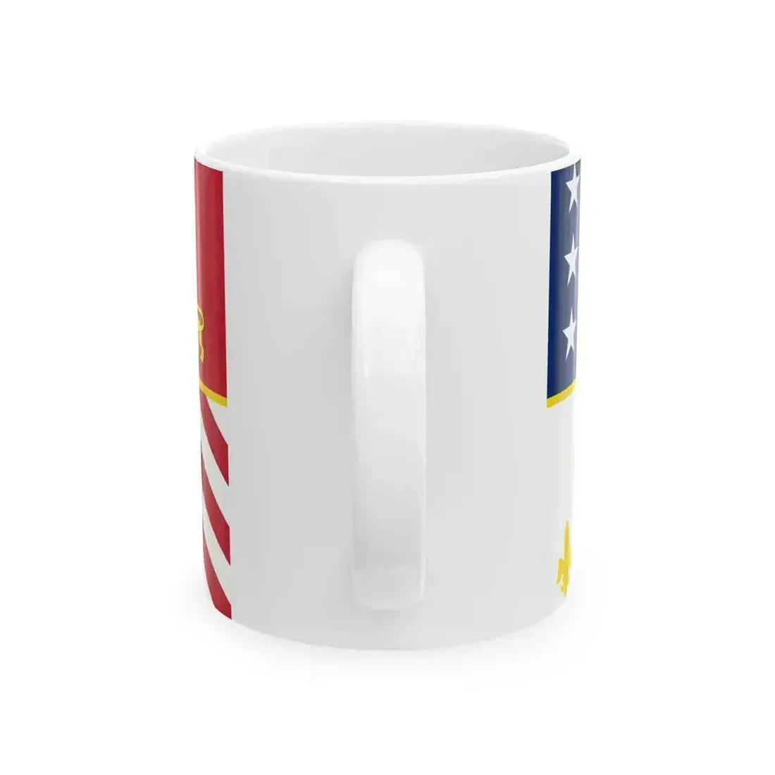 Flag of Detroit (United States) White Coffee Mug - Go Mug Yourself