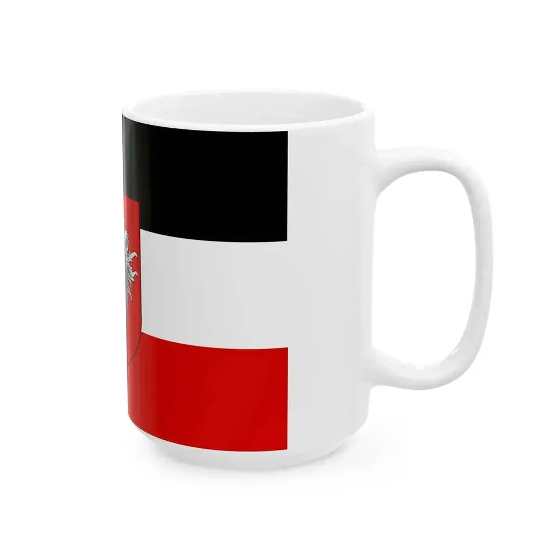 Flag of Deutsch-Ostafrika (Germany) White Coffee Mug - Go Mug Yourself