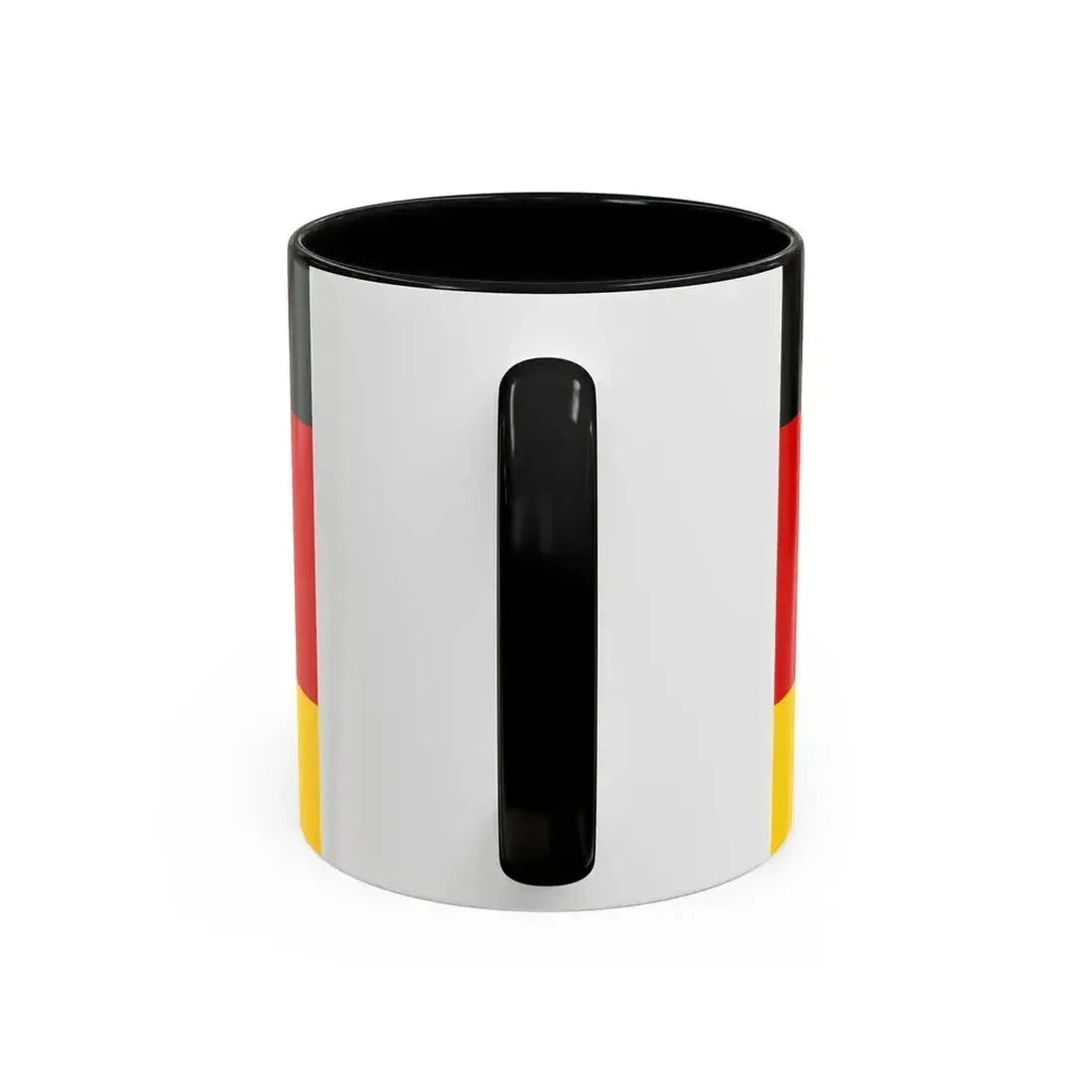 Flag of Deutsche Bundespost Germany - Accent Coffee Mug - Go Mug Yourself