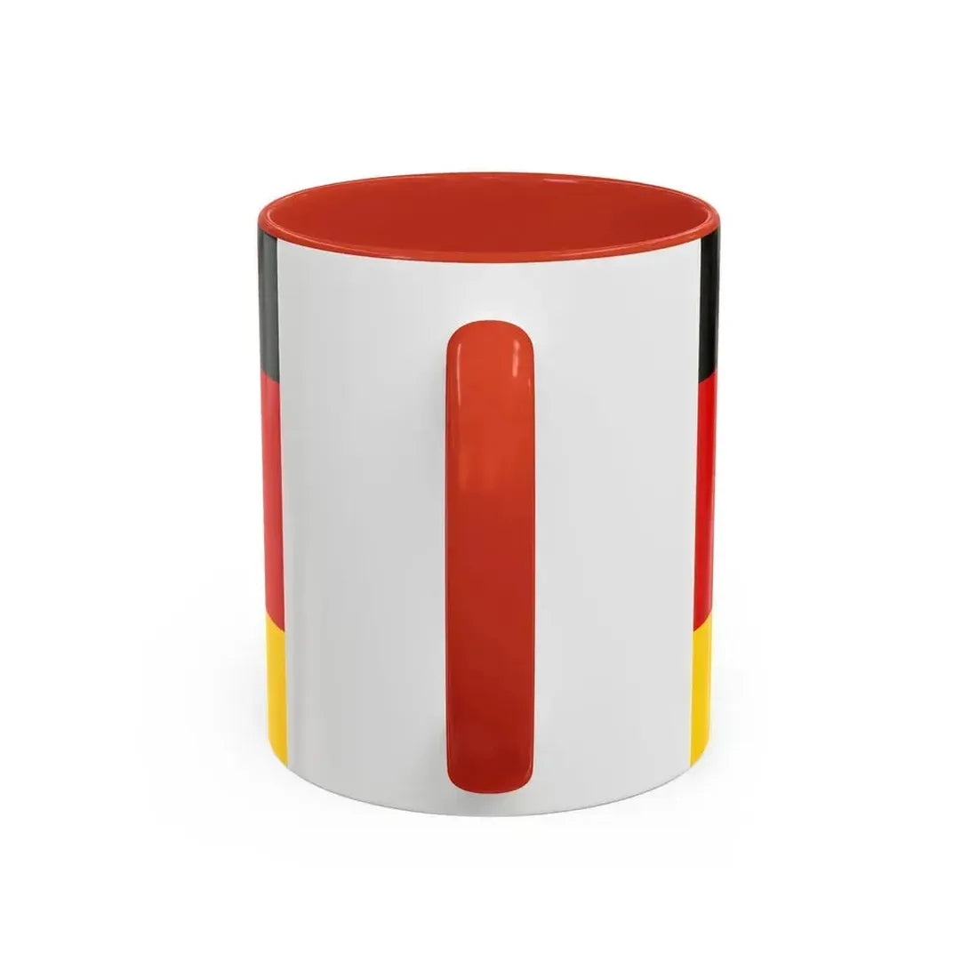 Flag of Deutsche Bundespost Germany - Accent Coffee Mug - Go Mug Yourself