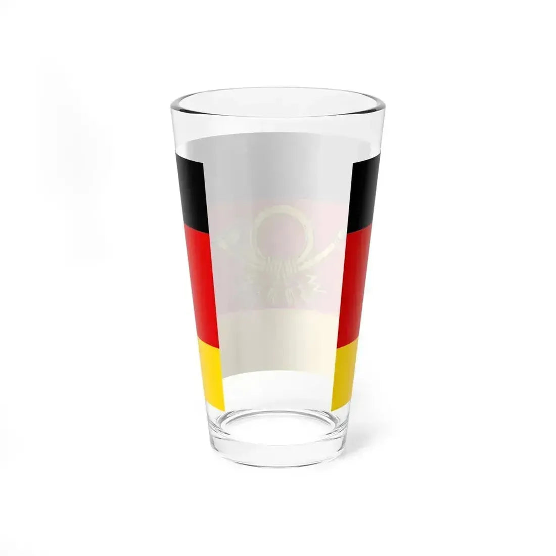 Flag of Deutsche Bundespost Germany - Pint Glass 16oz - Go Mug Yourself