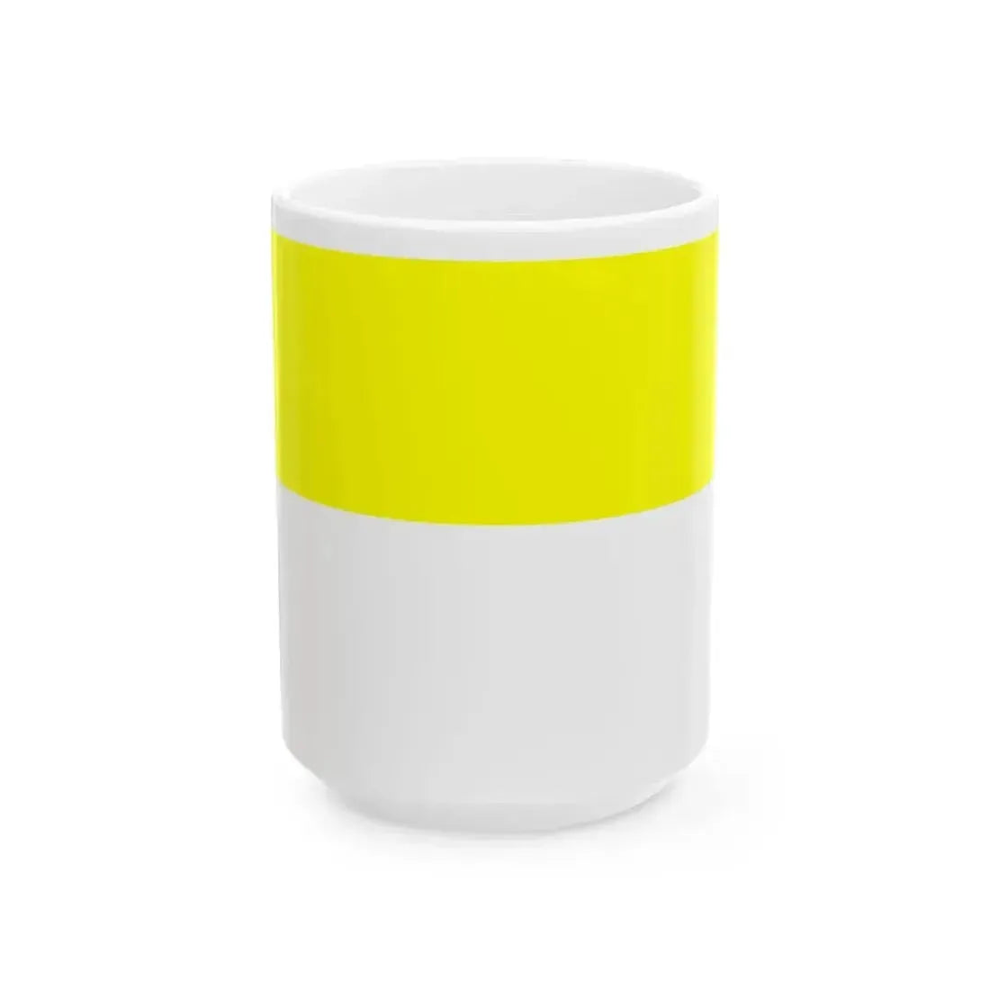 Flag of Deutsche Zentrumspartei (Germany) White Coffee Mug 15oz - Go Mug Yourself