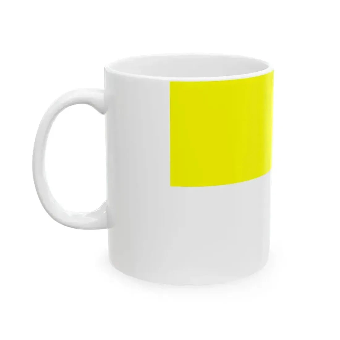 Flag of Deutsche Zentrumspartei (Germany) White Coffee Mug - Go Mug Yourself