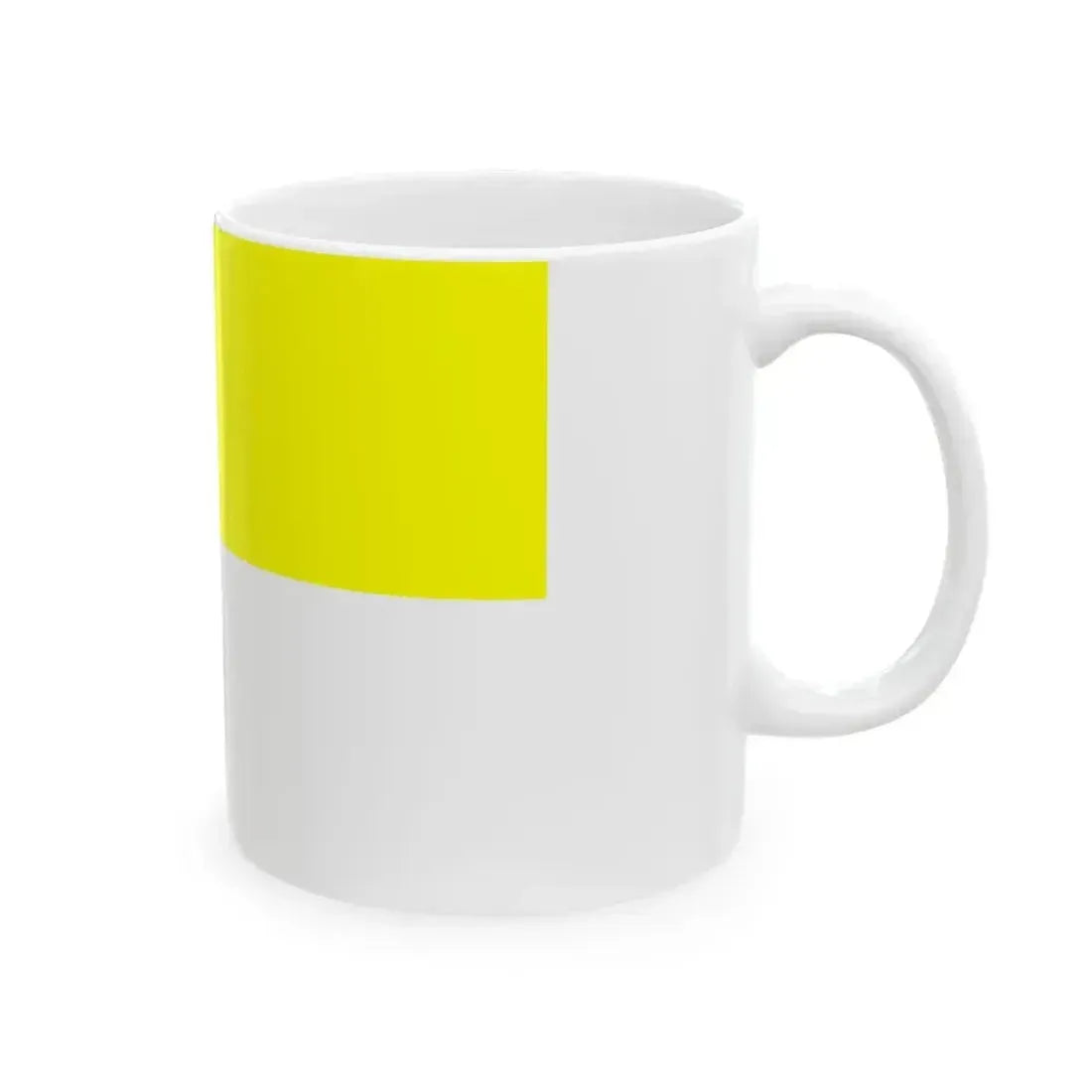 Flag of Deutsche Zentrumspartei (Germany) White Coffee Mug - Go Mug Yourself