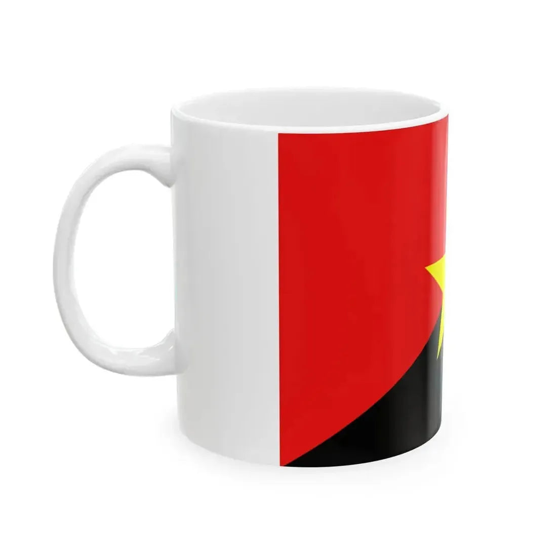 Flag of Devrimci Cephe (Turkey) White Coffee Mug - Go Mug Yourself