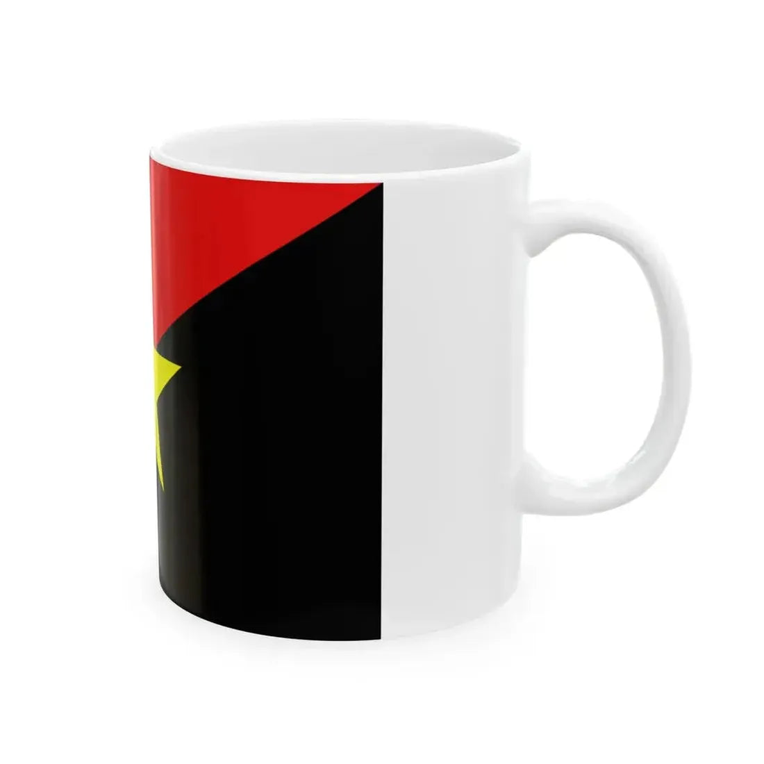 Flag of Devrimci Cephe (Turkey) White Coffee Mug - Go Mug Yourself