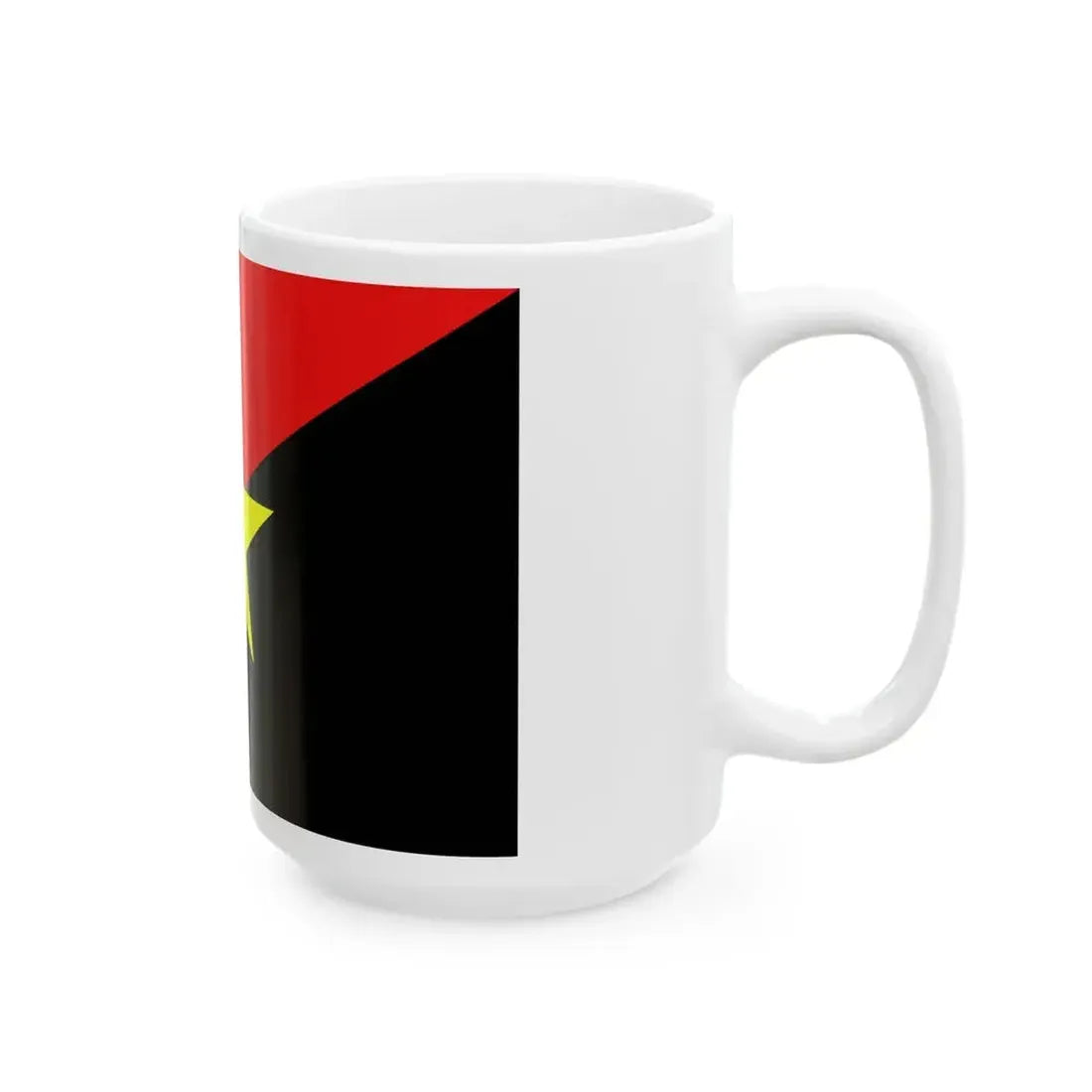 Flag of Devrimci Cephe (Turkey) White Coffee Mug - Go Mug Yourself