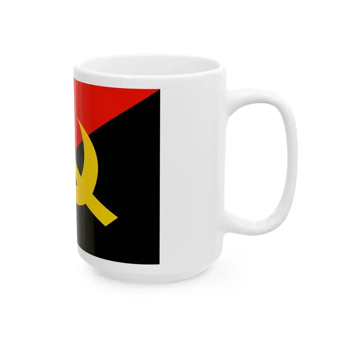 Flag of Devrimci Karargah (Turkey) White Coffee Mug - Go Mug Yourself