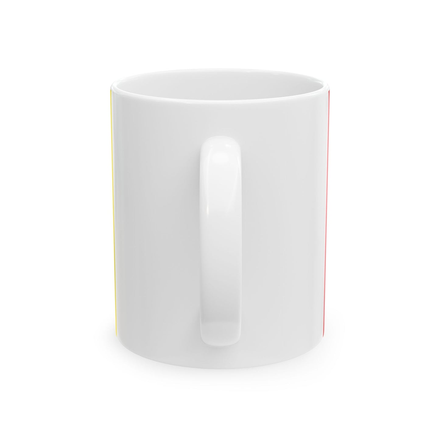 Flag of Diepenbeek (Belgium) White Coffee Mug-Go Mug Yourself