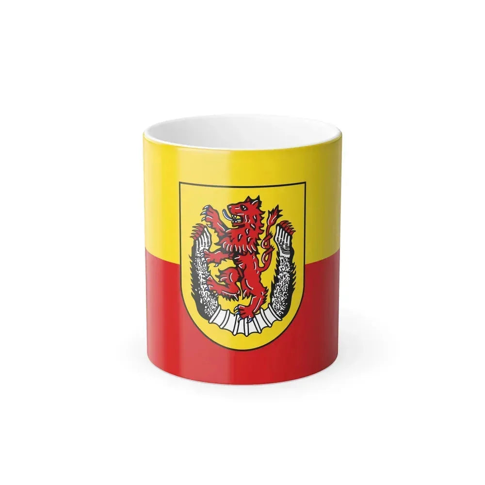 Flag of Diepholz Germany - Color Changing Coffee Mug 11oz - Go Mug Yourself