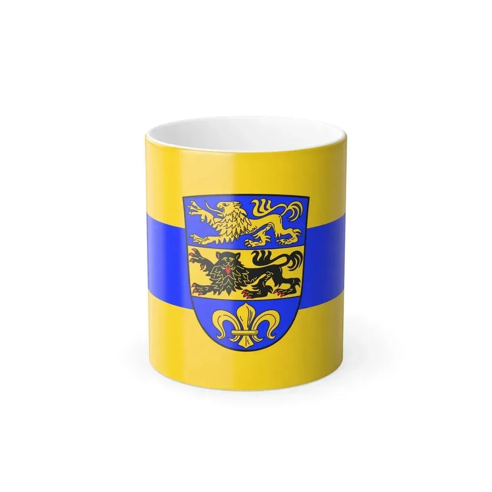 Flag of Dillingen an der Donau Germany - Color Changing Coffee Mug 11oz - Go Mug Yourself