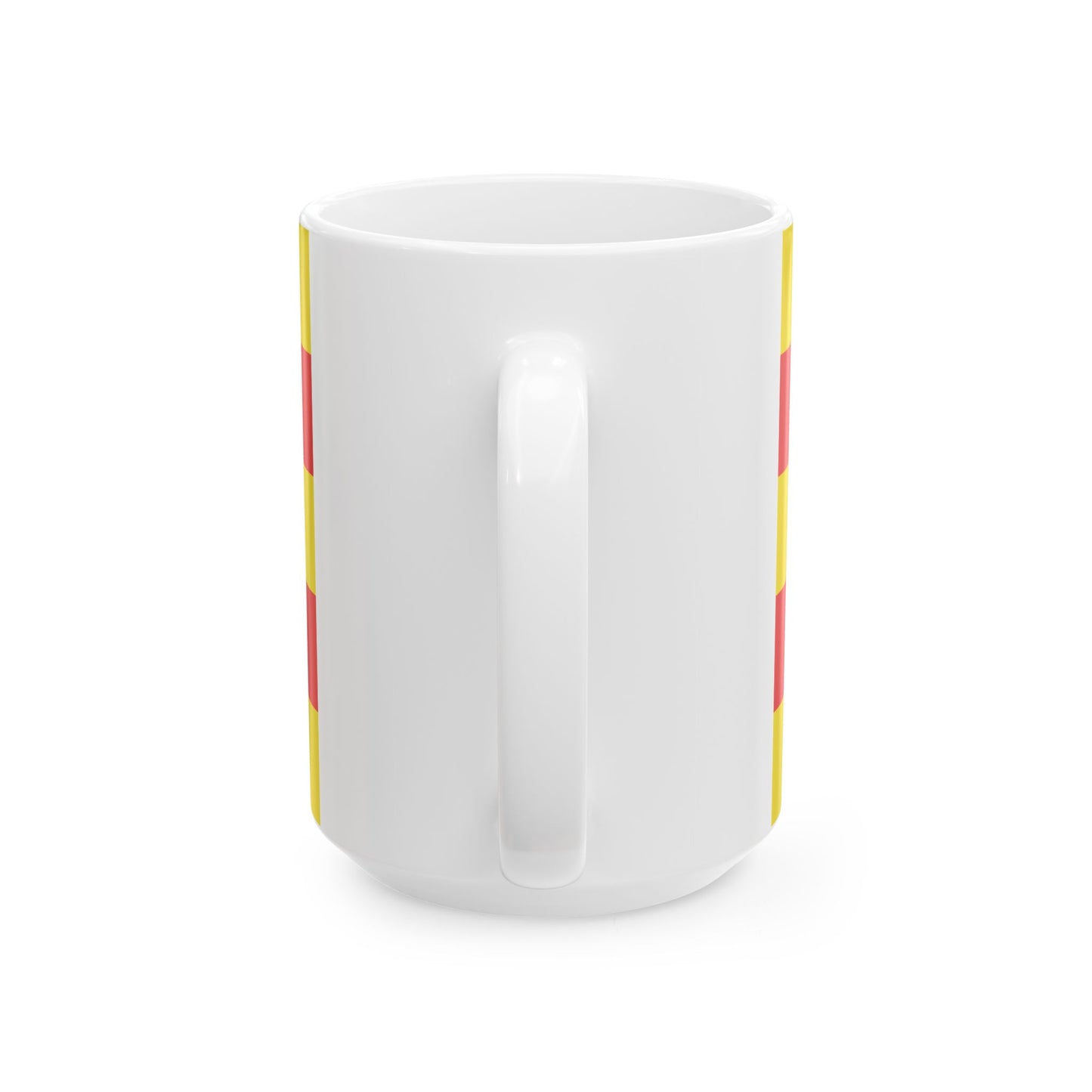 Flag of Dilsen-Stokkem (Belgium) White Coffee Mug-Go Mug Yourself