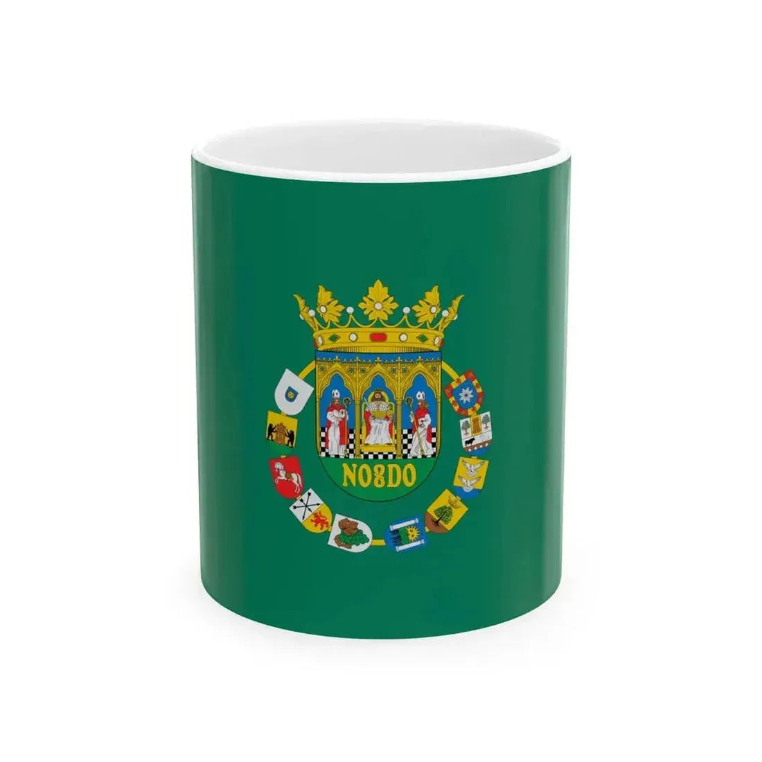 Flag of Diputacion de Sevilla Spain (Spain) White Coffee Mug 11oz - Go Mug Yourself