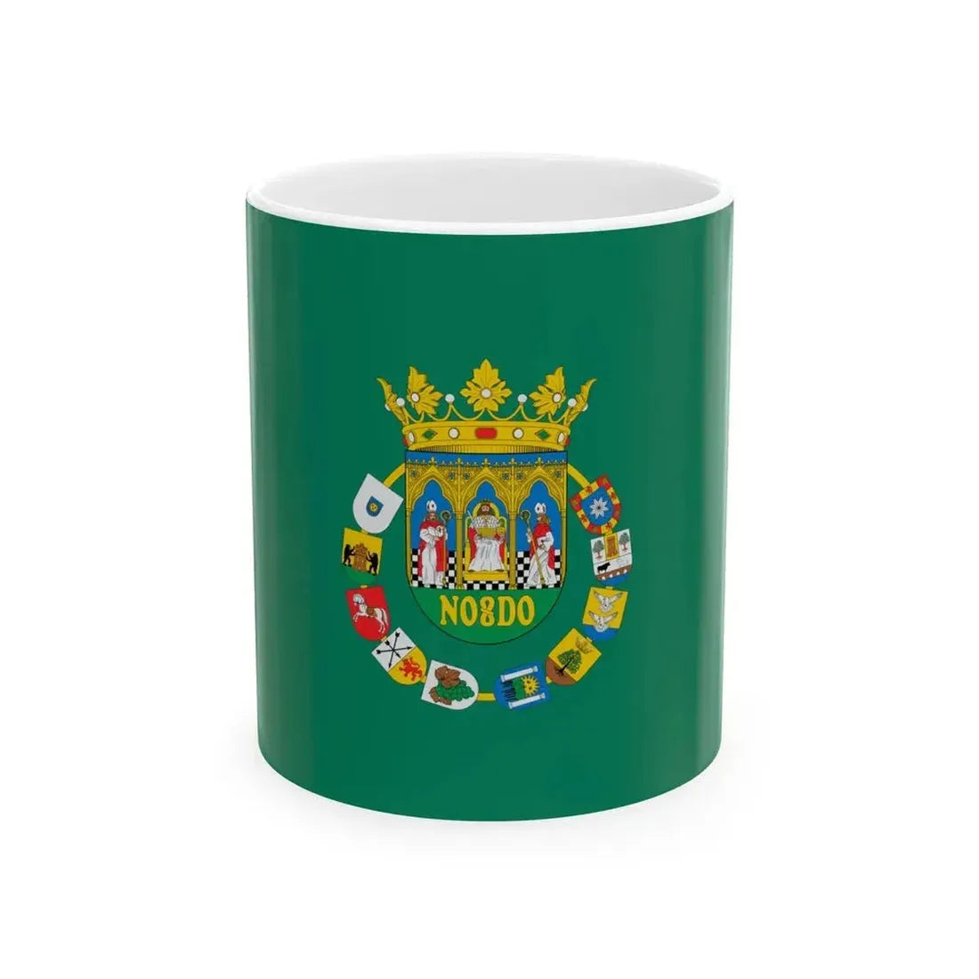 Flag of Diputacion de Sevilla Spain (Spain) White Coffee Mug 11oz - Go Mug Yourself
