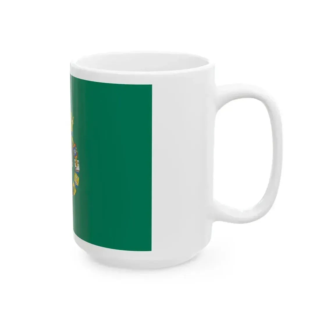 Flag of Diputacion de Sevilla Spain (Spain) White Coffee Mug - Go Mug Yourself