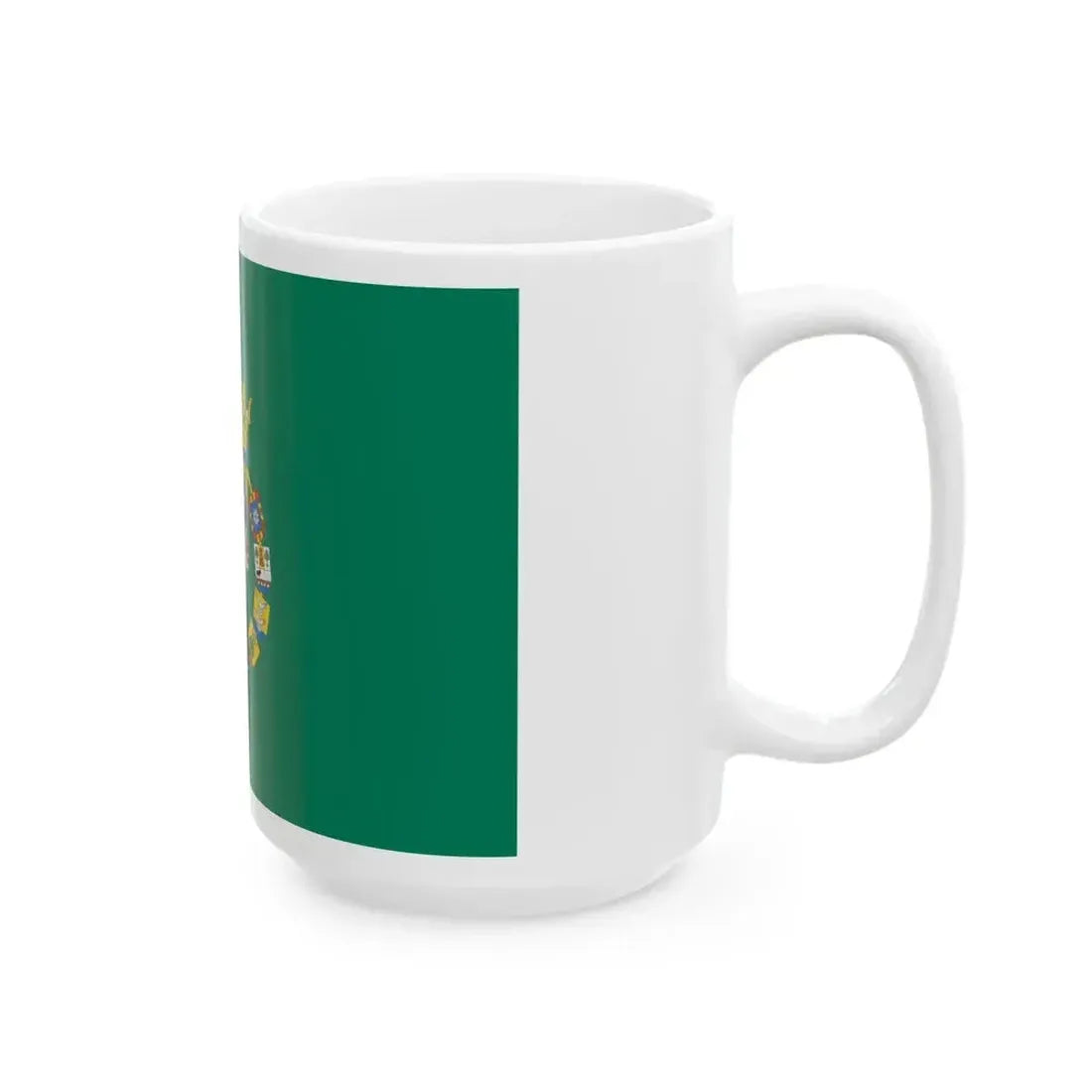 Flag of Diputacion de Sevilla Spain (Spain) White Coffee Mug - Go Mug Yourself