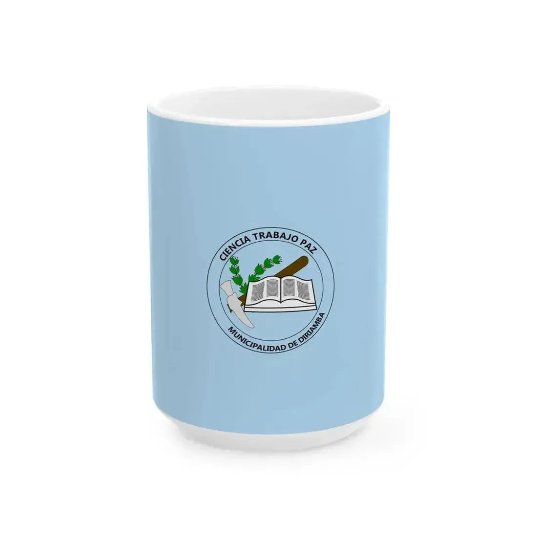 Flag of Diriamba (Nicaragua) White Coffee Mug 15oz - Go Mug Yourself
