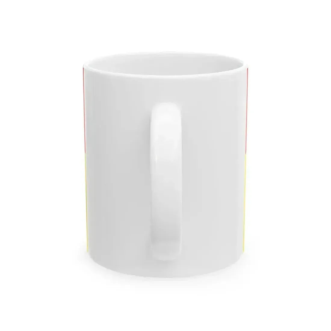 Flag of District Cahul (Moldova) White Coffee Mug - Go Mug Yourself
