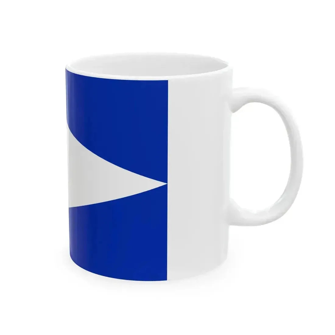 Flag of District Ungheni (Moldova) White Coffee Mug - Go Mug Yourself