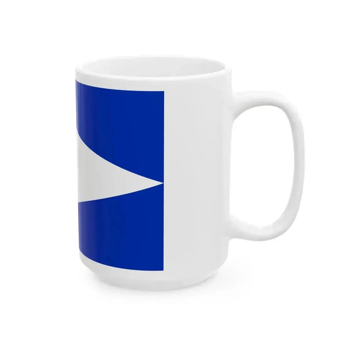 Flag of District Ungheni (Moldova) White Coffee Mug - Go Mug Yourself