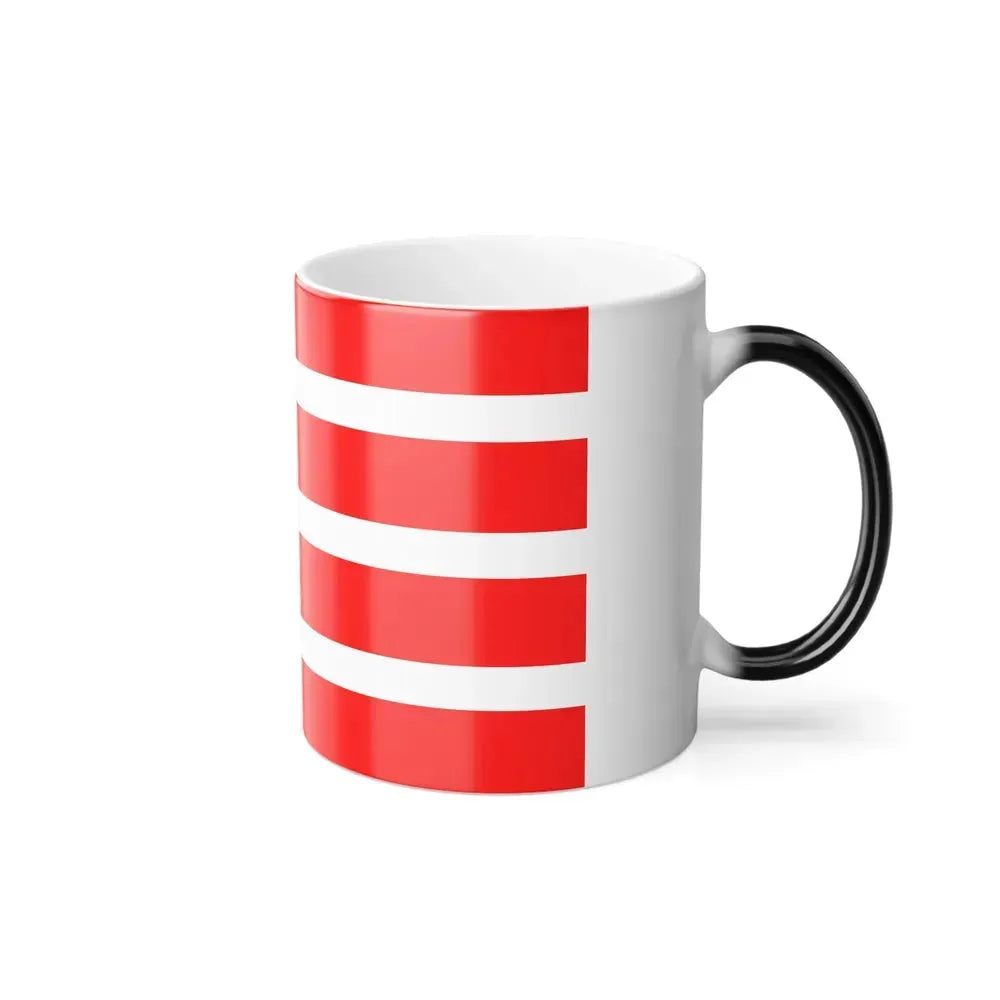Flag of Dithmarschen Germany - Color Changing Coffee Mug - Go Mug Yourself