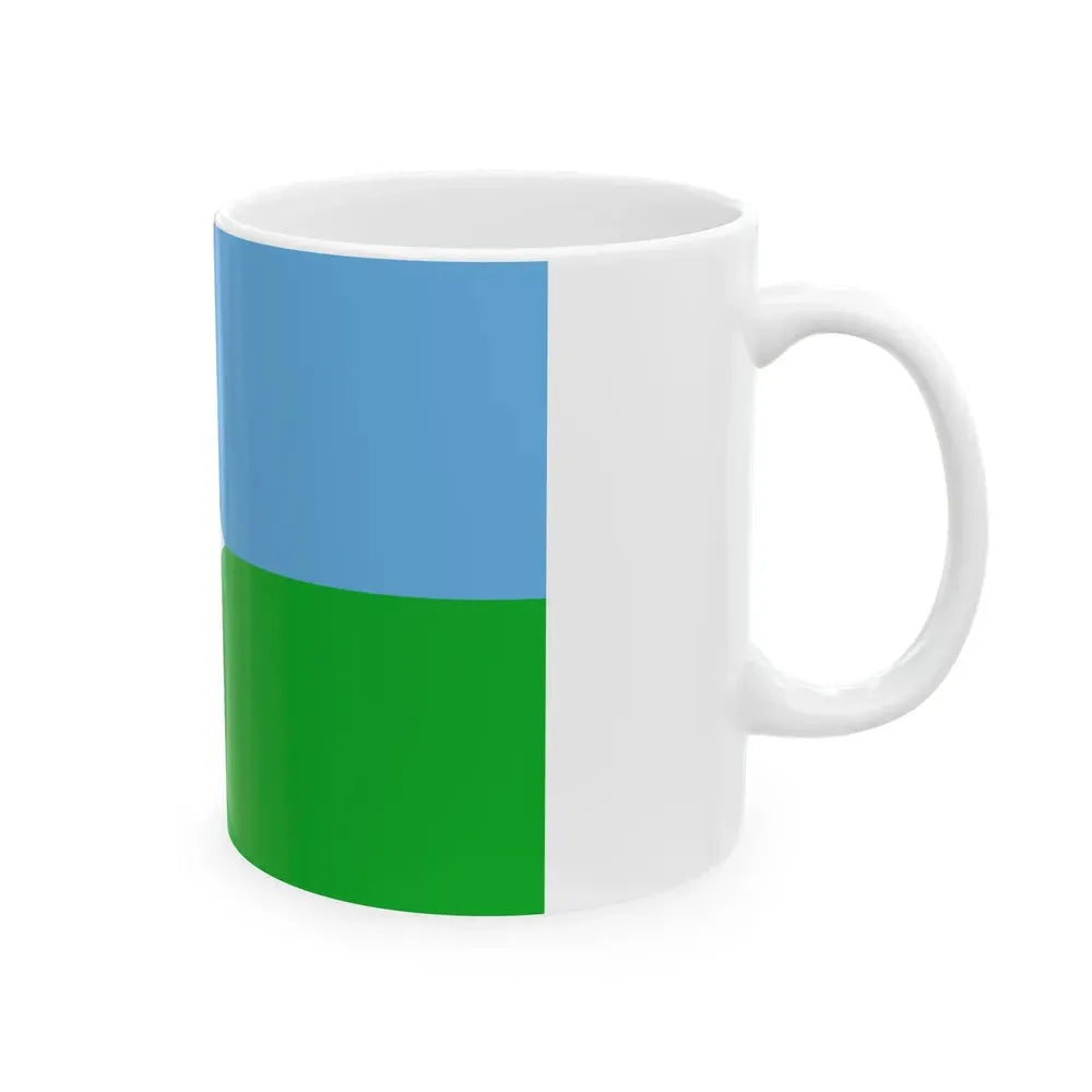 Flag of Djibouti (Djibouti) White Coffee Mug - Go Mug Yourself