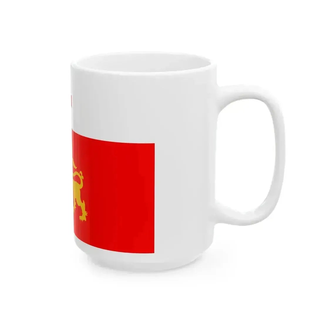 Flag of Dmanisi Municipality (Georgia) White Coffee Mug - Go Mug Yourself