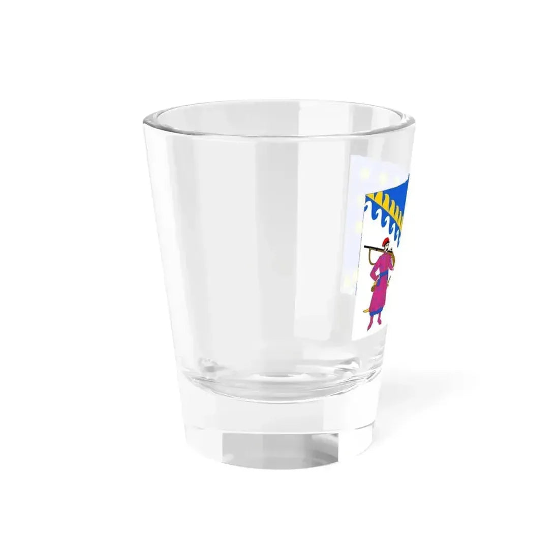 Flag of Dnipropetrovsk Oblast Ukraine - Shot Glass 1.5oz - Go Mug Yourself