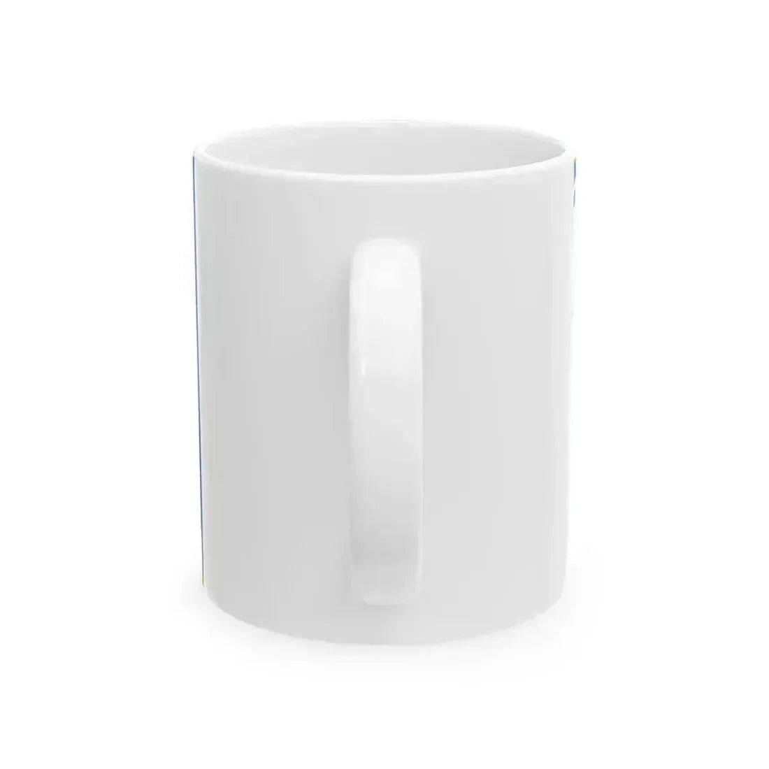 Flag of Dnipropetrovsk Oblast (Ukraine) White Coffee Mug - Go Mug Yourself
