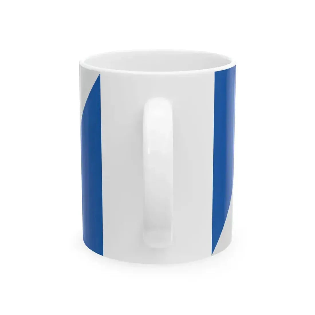Flag of Dobeles novads (Latvia) White Coffee Mug - Go Mug Yourself