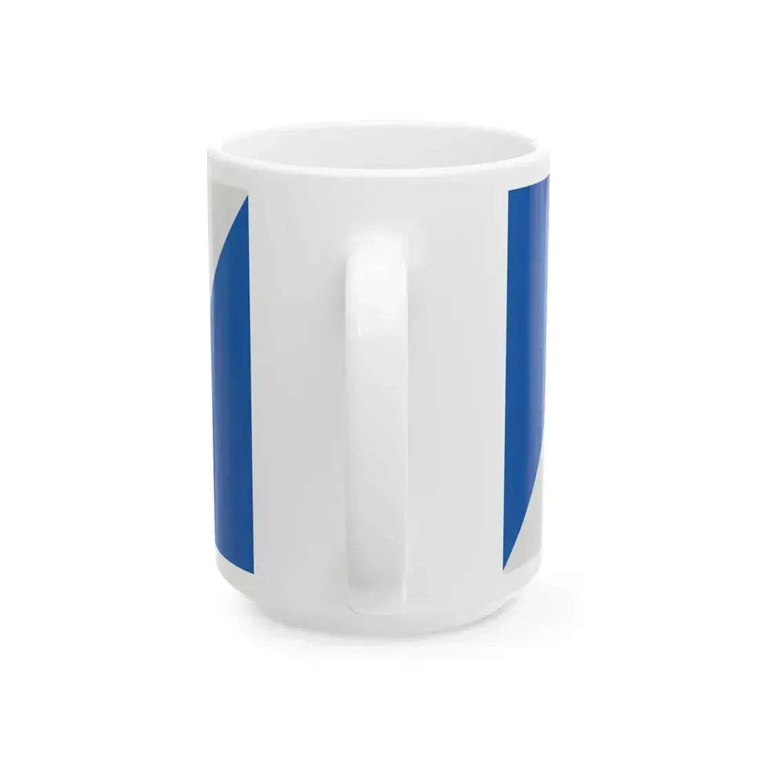 Flag of Dobeles novads (Latvia) White Coffee Mug - Go Mug Yourself