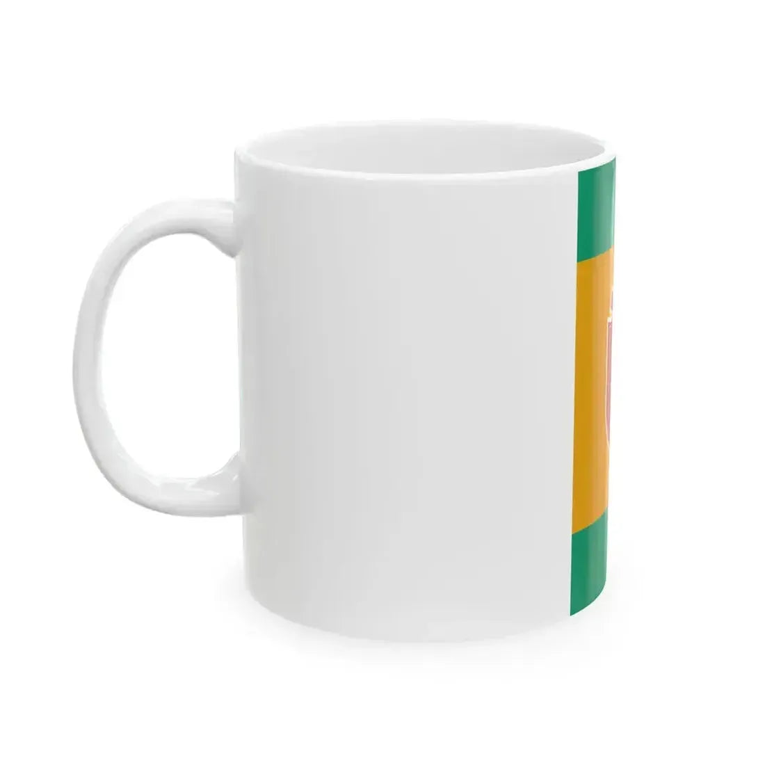 Flag of Dobrich (Bulgaria) White Coffee Mug - Go Mug Yourself