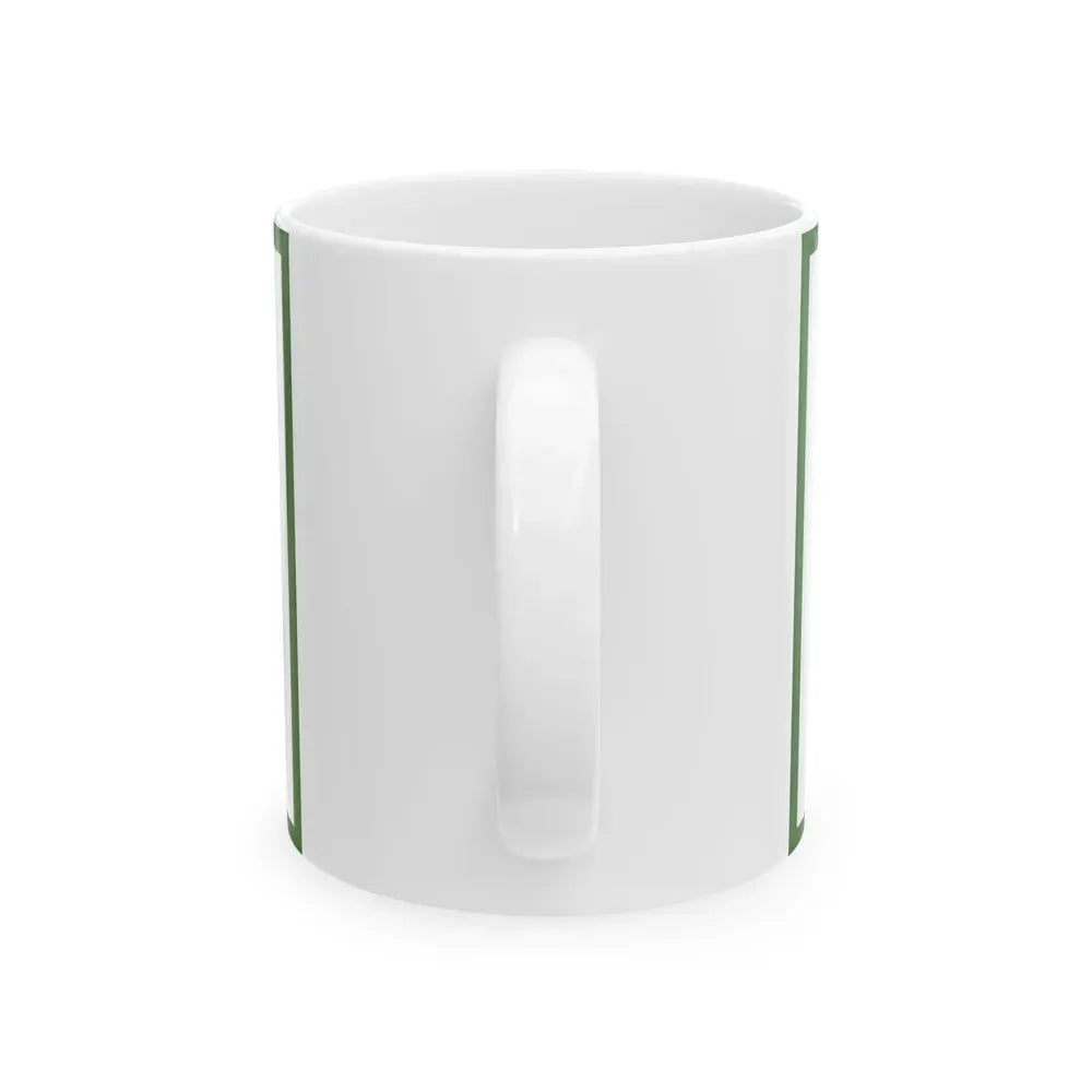 Flag of Doddridge County West Virginia (United States) White Coffee Mug - Go Mug Yourself