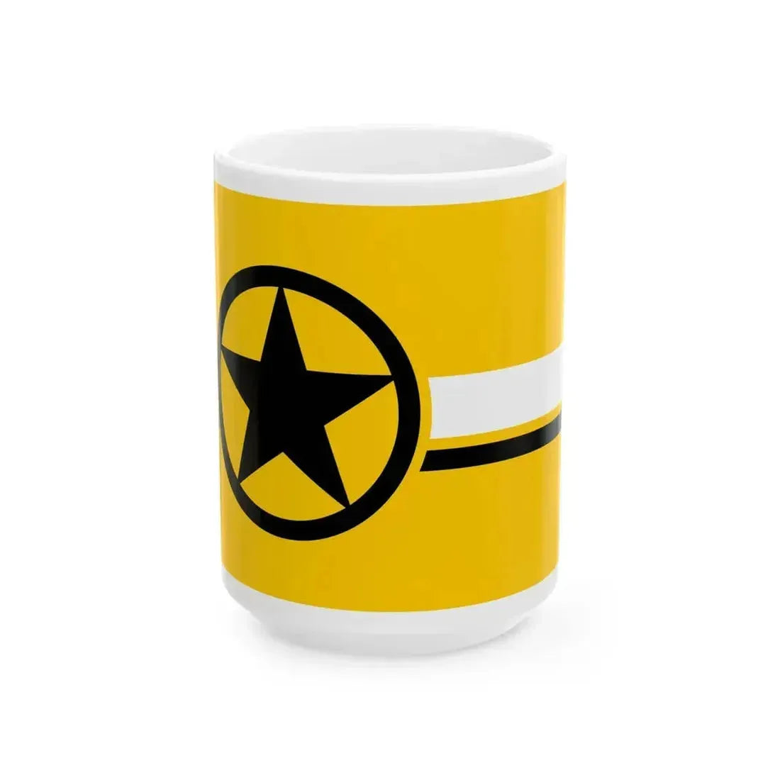 Flag of Dodge City Kansas (United States) White Coffee Mug 15oz - Go Mug Yourself