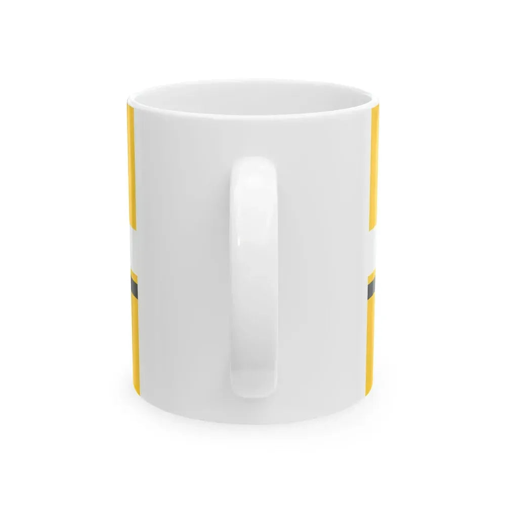 Flag of Dodge City Kansas (United States) White Coffee Mug - Go Mug Yourself
