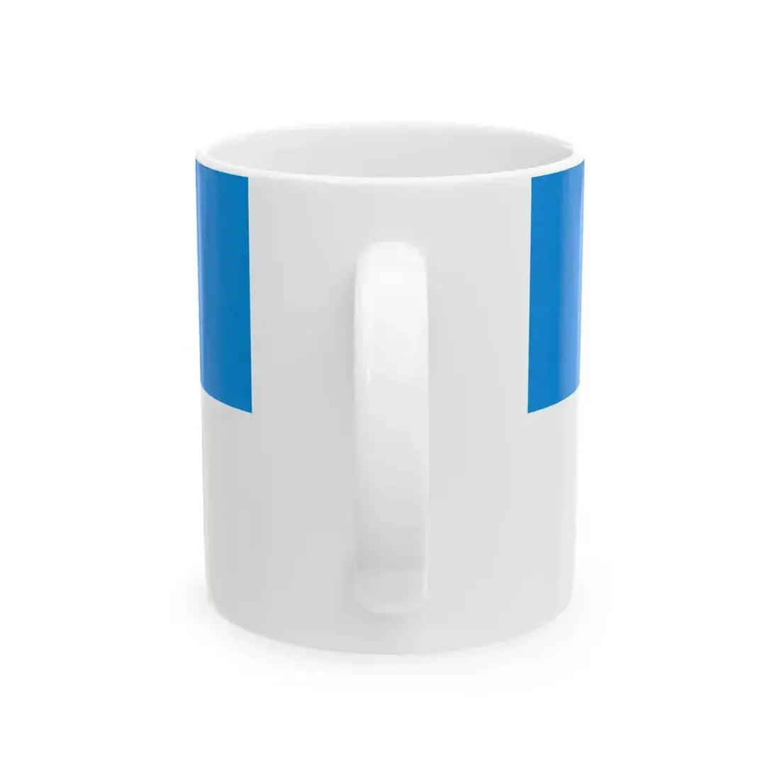 Flag of Dolneni Municipality North Macedonia (North Macedonia) White Coffee Mug - Go Mug Yourself