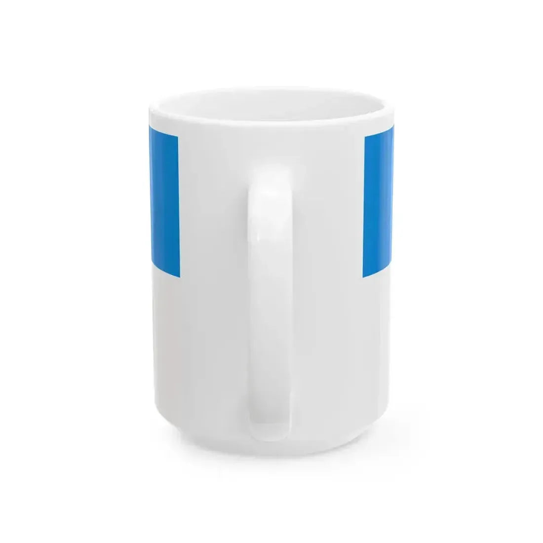Flag of Dolneni Municipality North Macedonia (North Macedonia) White Coffee Mug - Go Mug Yourself