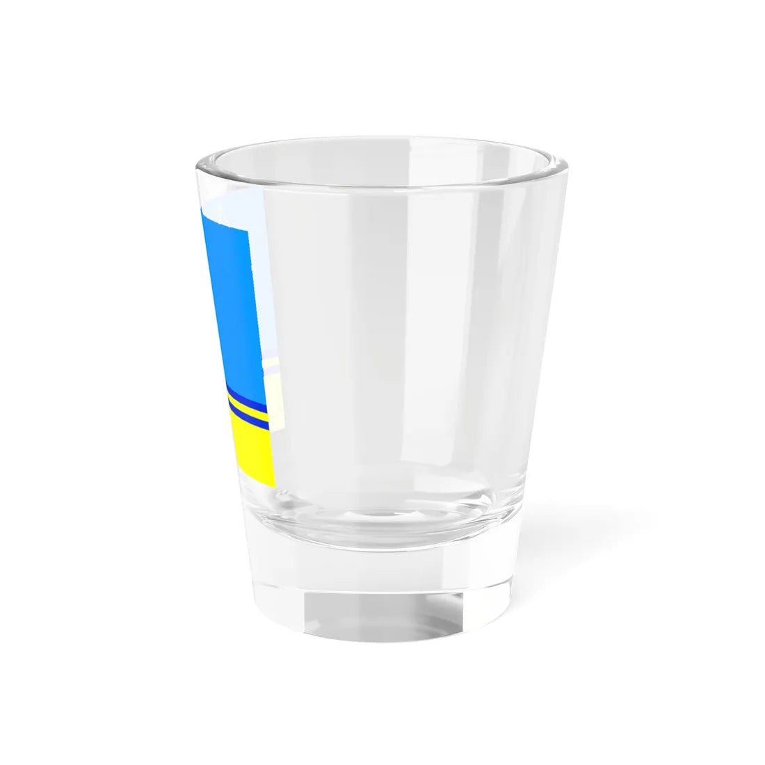 Flag of Dolynska (Ukraine) Shot Glass 1.5oz - Go Mug Yourself