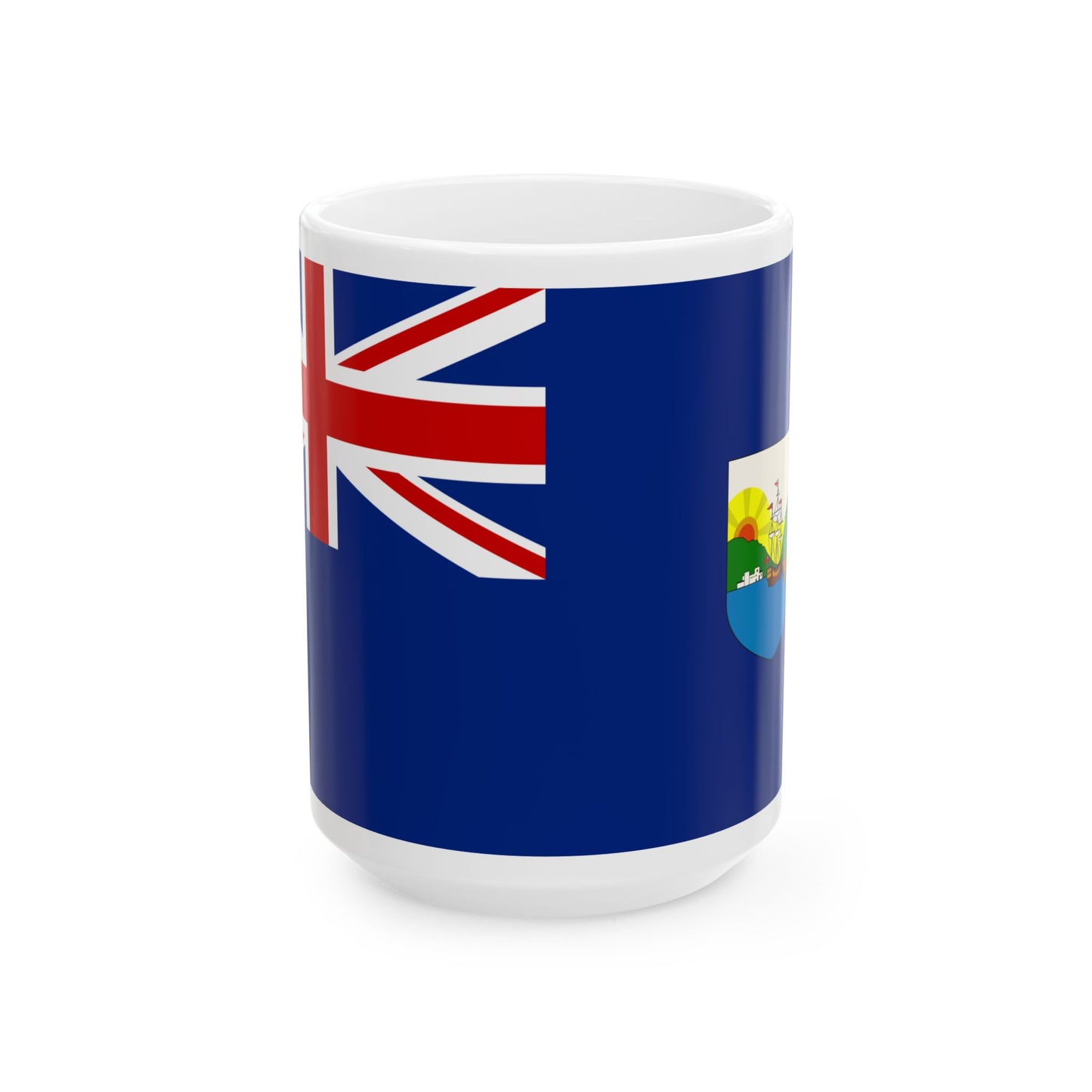 Flag of Dominica 1955-1965 (Dominica) White Coffee Mug-15oz-Go Mug Yourself