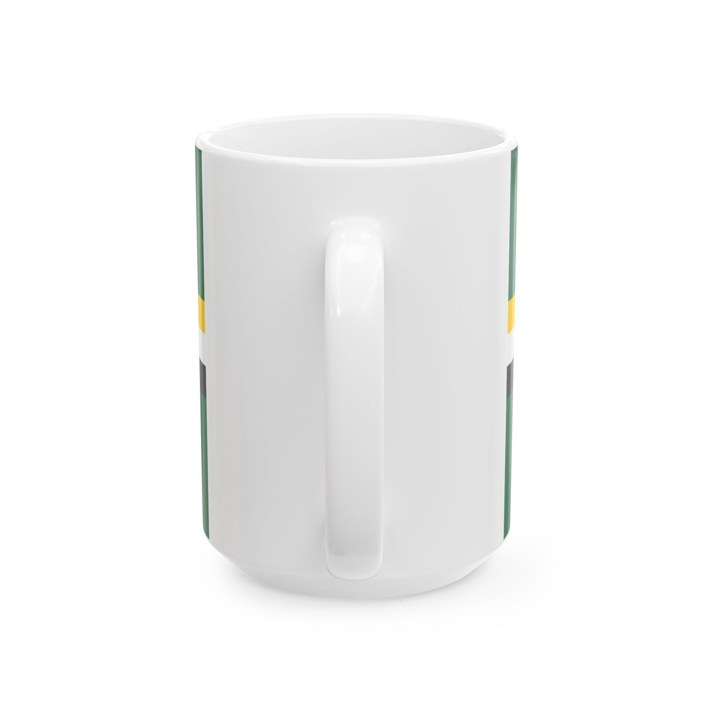 Flag of Dominica 1978-1981 3-2 (Dominica) White Coffee Mug-Go Mug Yourself