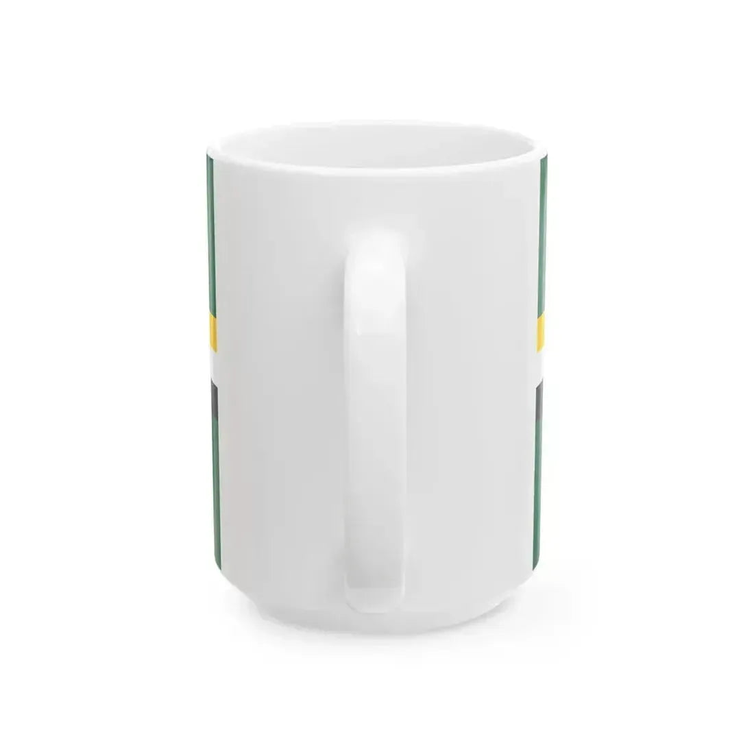 Flag of Dominica 1978-1981 3-2 (Dominica) White Coffee Mug - Go Mug Yourself
