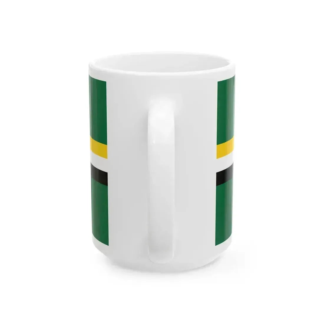 Flag of Dominica 1978-1981 (Dominica) White Coffee Mug - Go Mug Yourself