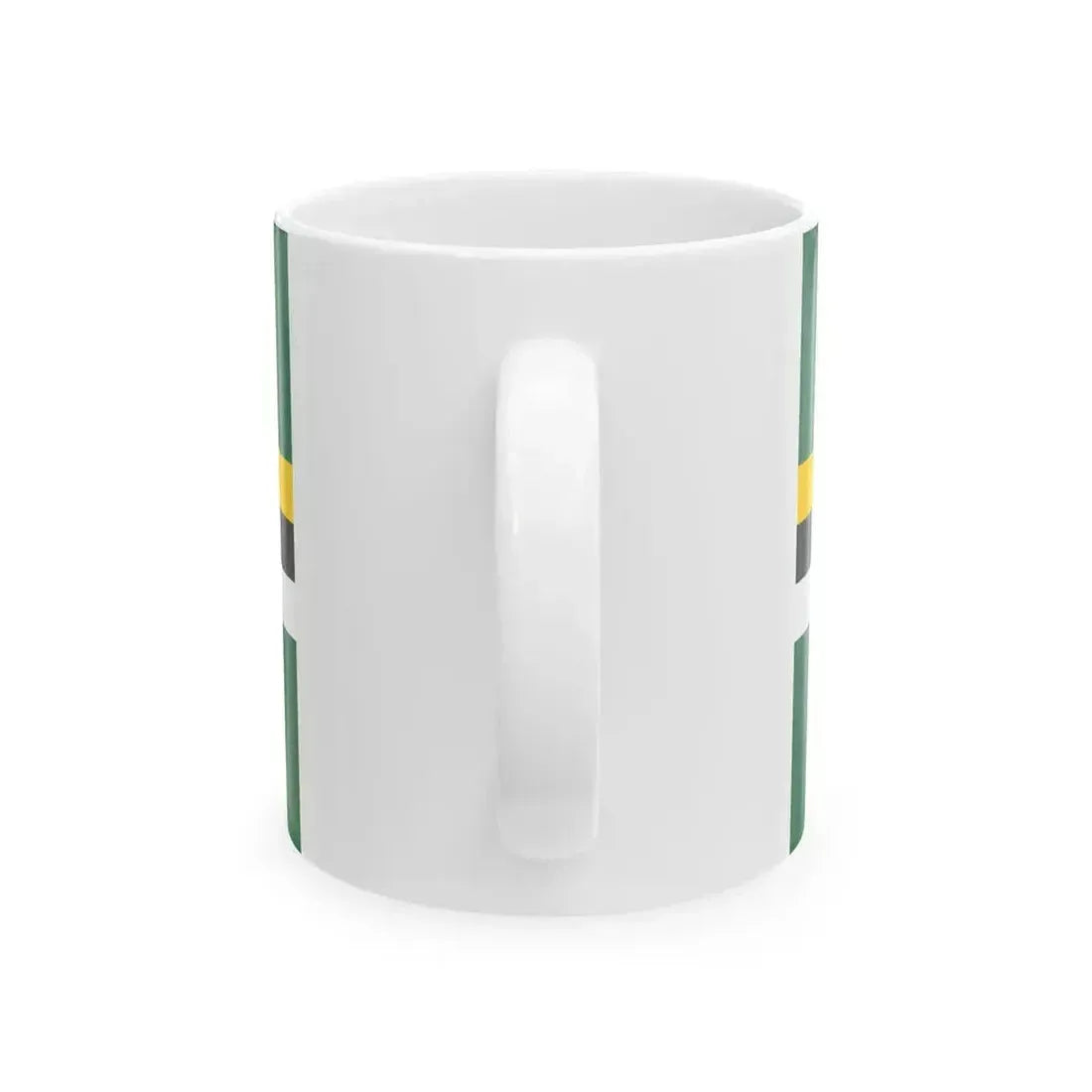 Flag of Dominica 1981-1988 3-2 (Dominica) White Coffee Mug - Go Mug Yourself